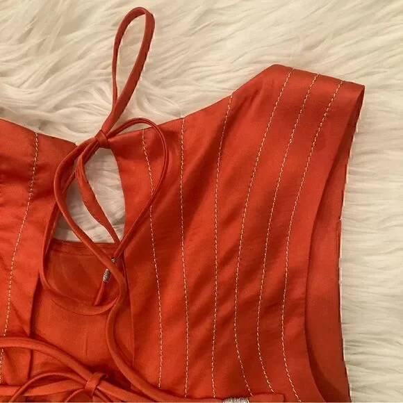 NWOT Calypso St. Barth 100% Silk Shift Dress Size M - Picture 7 of 8